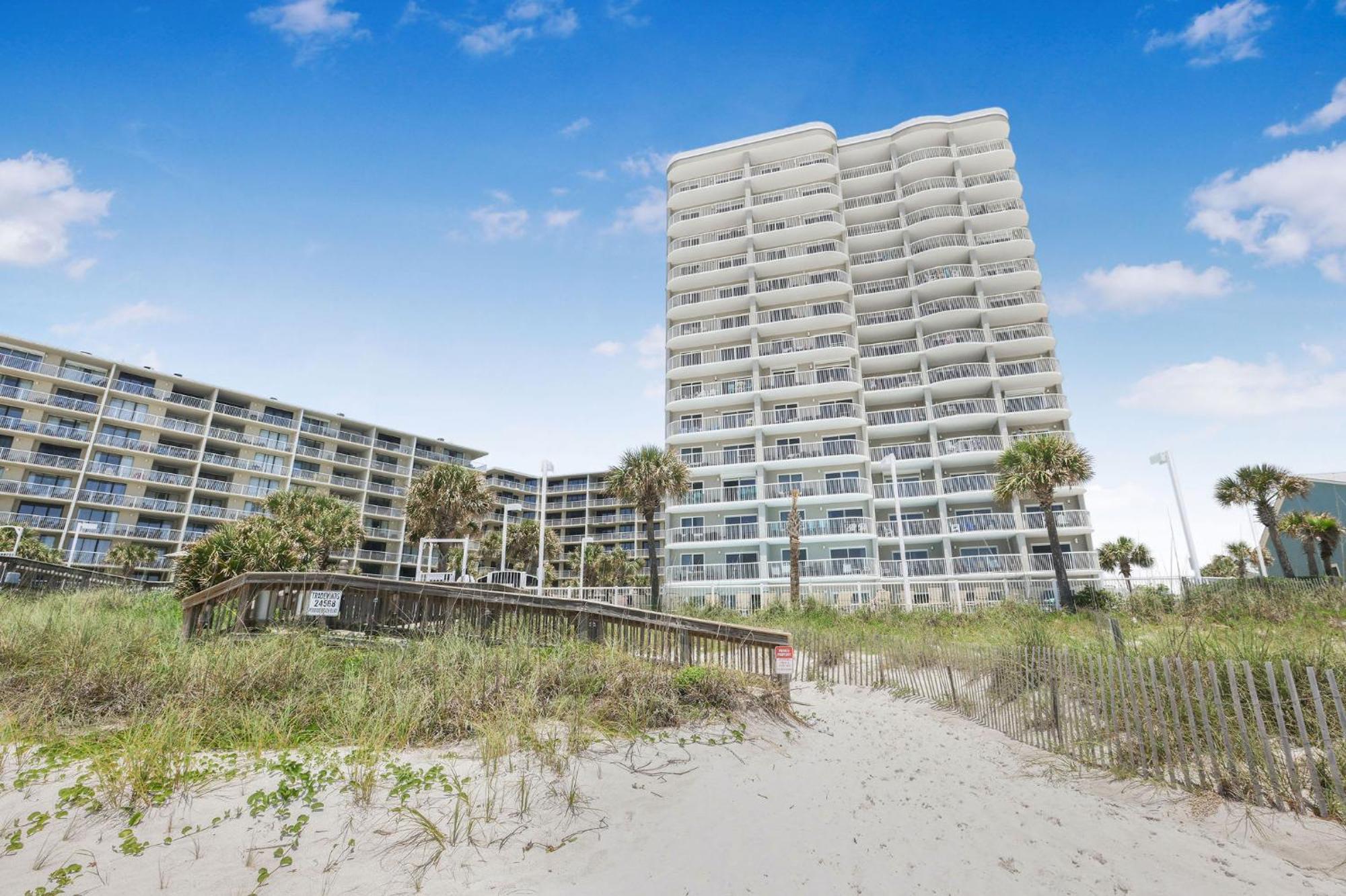 Tradewinds 602- Beachfront Heated Indoor Pool Orange Beach Exterior foto